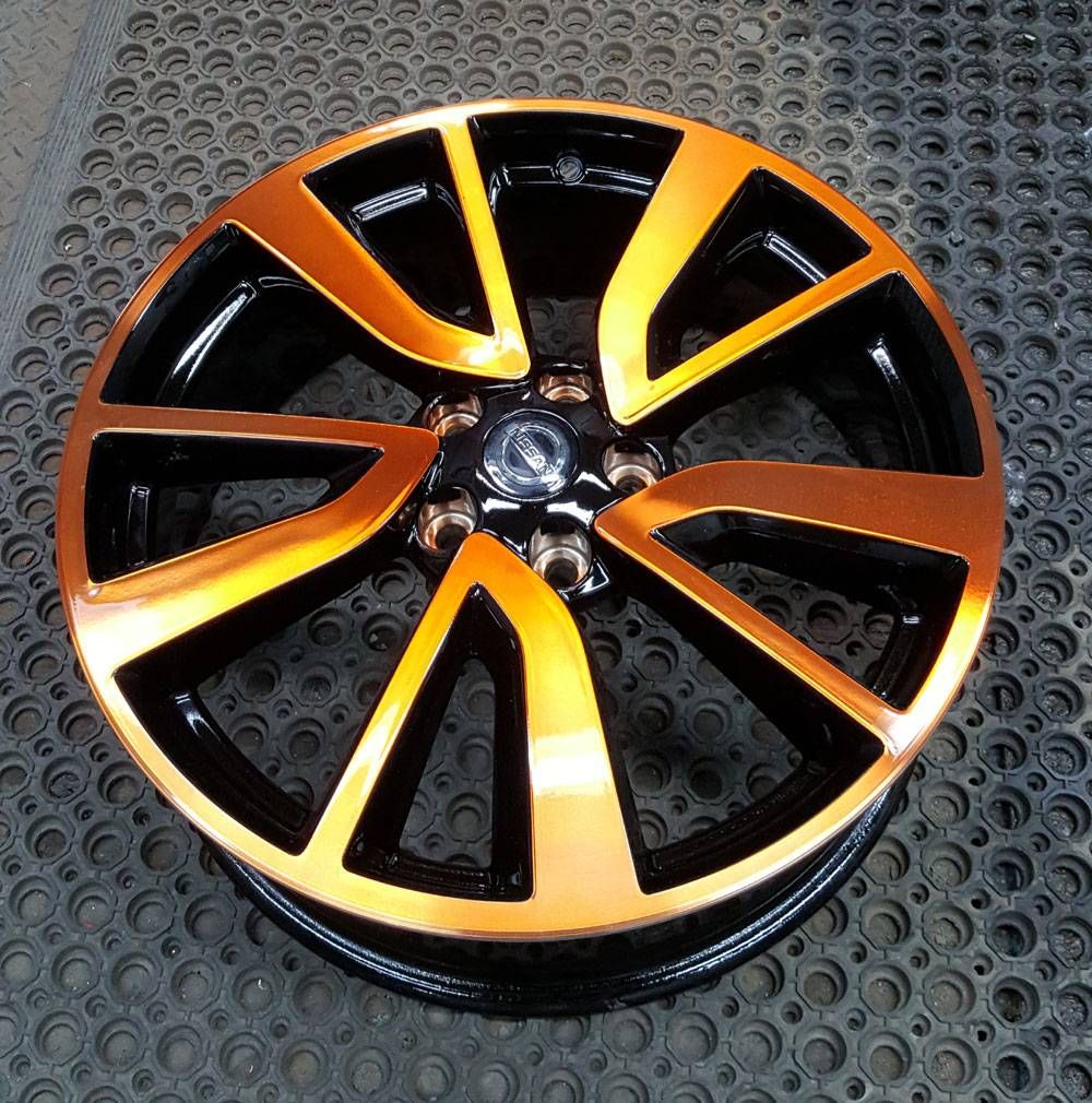 Ferrari Alloy wheels refurbished