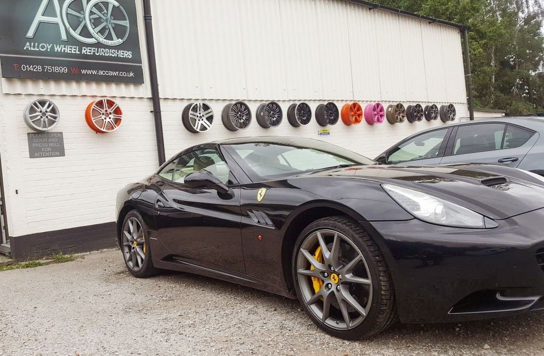 Alloy wheel refurbishment centre