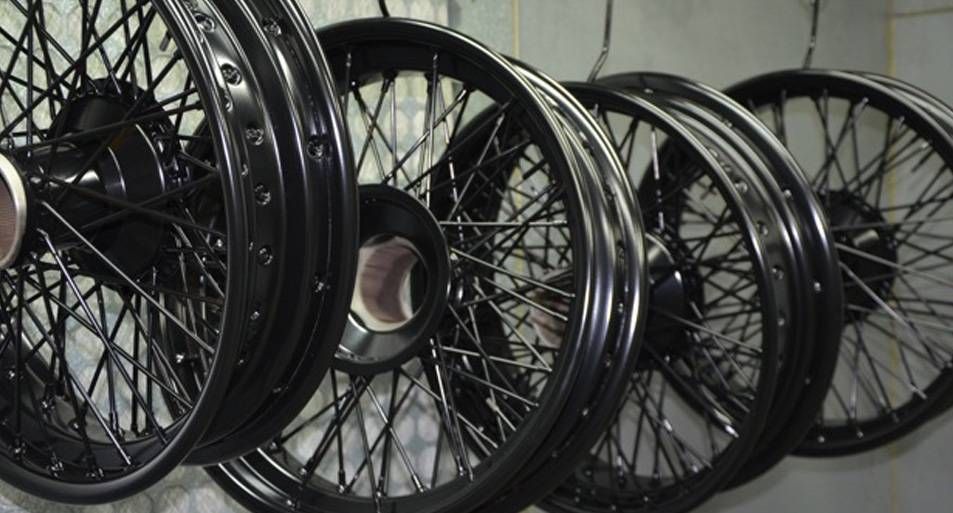 Ferrari Alloy wheels refurbished